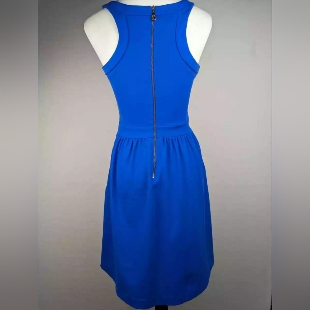 Royal Blue Sleeveless Dress - Picture 5 of 10